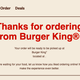 Customers received the receipt in their emails around midnight EST last night.